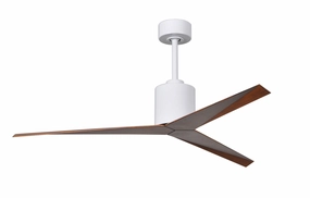 Eliza 56"Ceiling Fan Gloss White oscillating medium fans with strong airflow