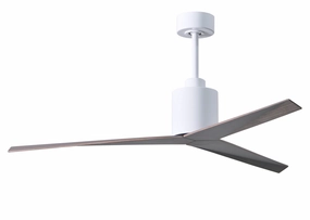 Eliza 56"Ceiling Fan Gloss White modern medium fans for everyday cooling
