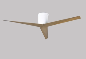 Eliza 56"Ceiling Fan Gloss White oscillating medium fans with strong airflow