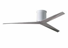 Eliza 56"Ceiling Fan Gloss White affordable medium fans for summer