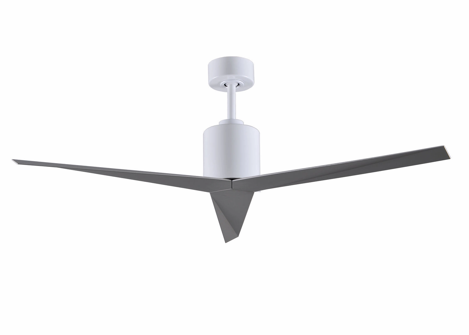 Eliza 56"Ceiling Fan Gloss White affordable medium fans for summer
