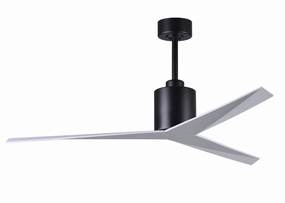 Eliza 56"Ceiling Fan Matte Black oscillating medium fans with strong airflow