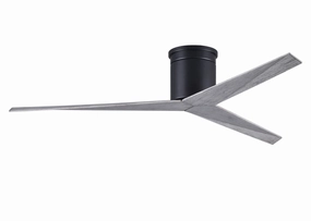 Eliza 56"Ceiling Fan Matte Black compact medium fans for desks and counters