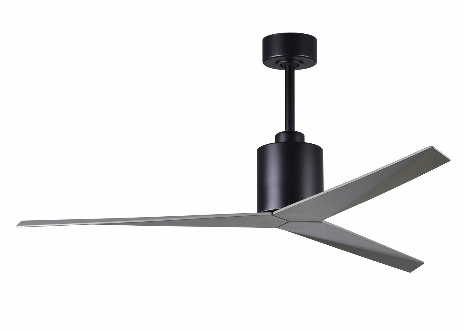 Eliza 56"Ceiling Fan Matte Black oscillating medium fans with strong airflow