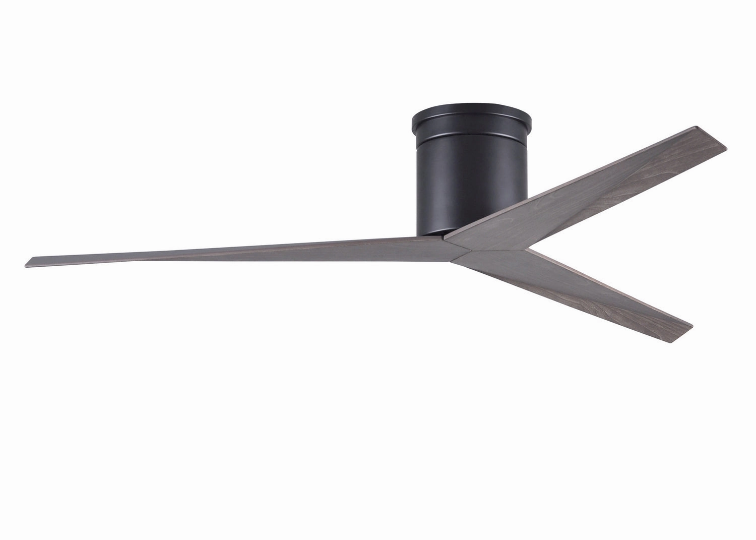 Eliza 56"Ceiling Fan Matte Black hugger fans for rooms with low ceilings