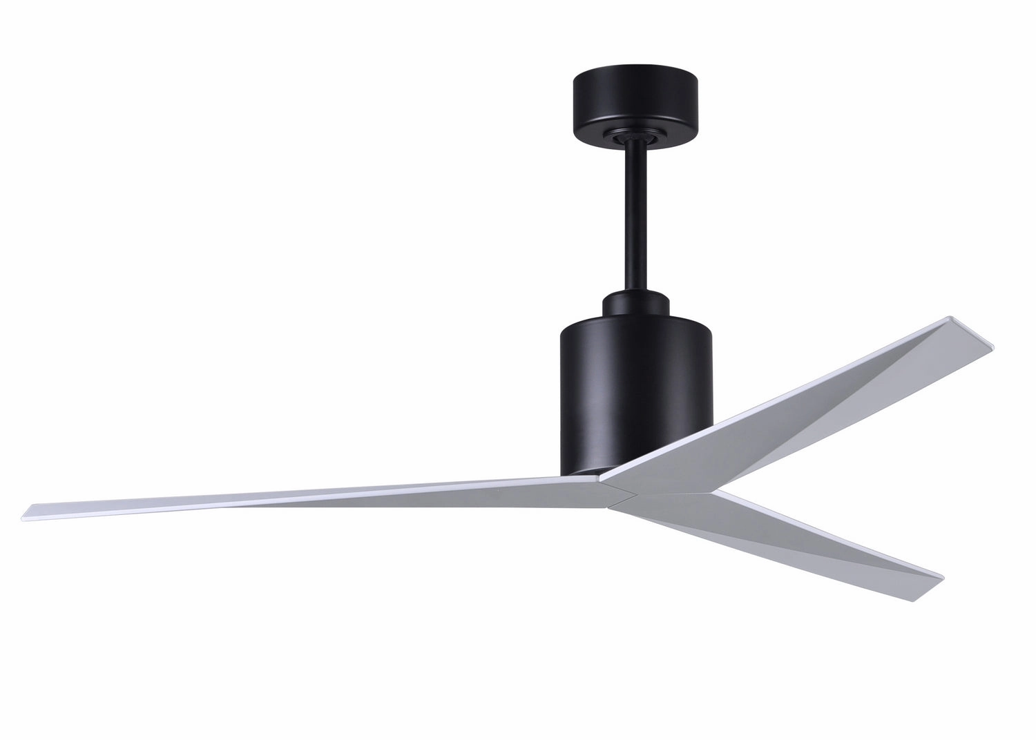 Eliza 56"Ceiling Fan Matte Black oscillating medium fans with strong airflow