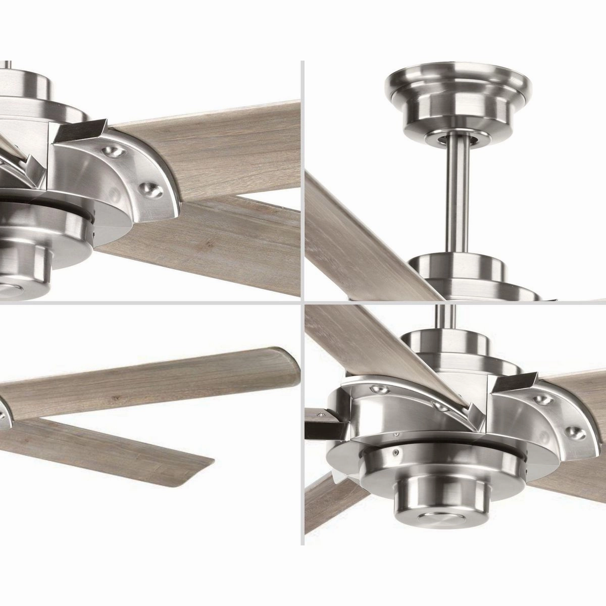 Ellwood 68"Ceiling Fan Brushed Nickel