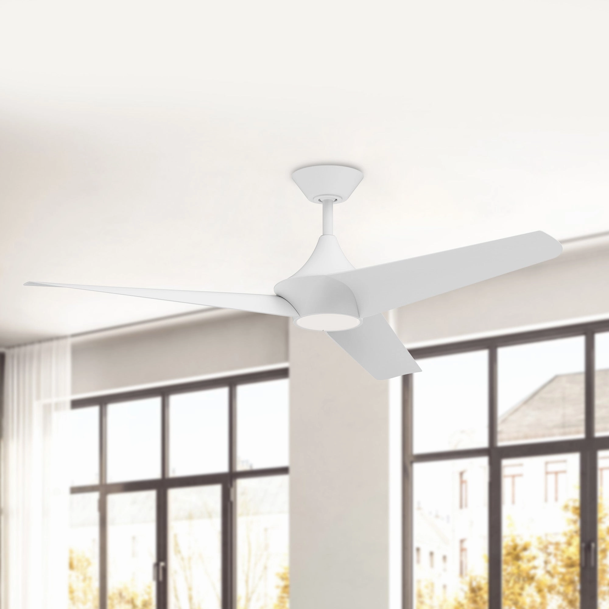 Emiko 56"Ceiling Fan White