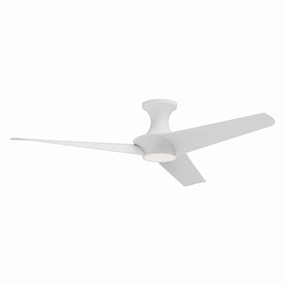 Emiko-H 56"Ceiling Fan White modern medium fans for everyday cooling