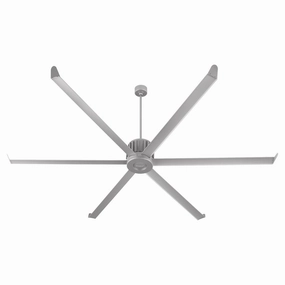 Enorme 100"Ceiling Fan Classic Nickel large electric fans for spacious rooms