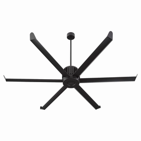 Enorme 78"Ceiling Fan Black large electric fans for spacious rooms