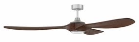 Envy 72 72"Ceiling Fan Painted Nickel stylish medium fans for contemporary homes