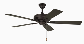 Eos 52"Ceiling Fan Espresso portable medium fans with handle design