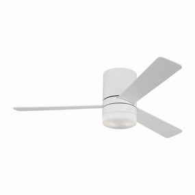 Era 52" Ceiling Fan Matte White quiet medium fans for living room use