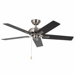Erikson 52"Ceiling Fan Brushed Nickel stylish medium fans for contemporary homes