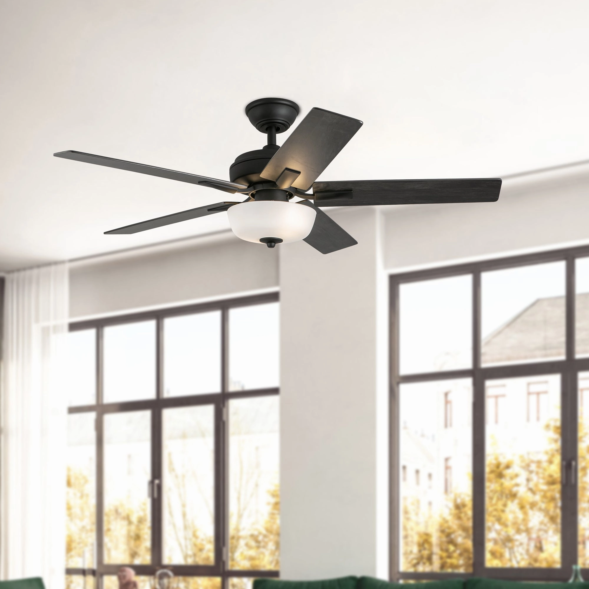 Erikson 52"Ceiling Fan Matte Black