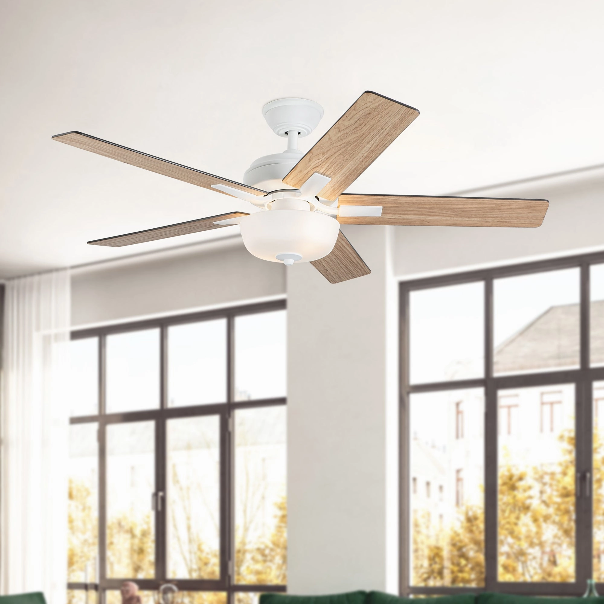 Erikson 52"Ceiling Fan White