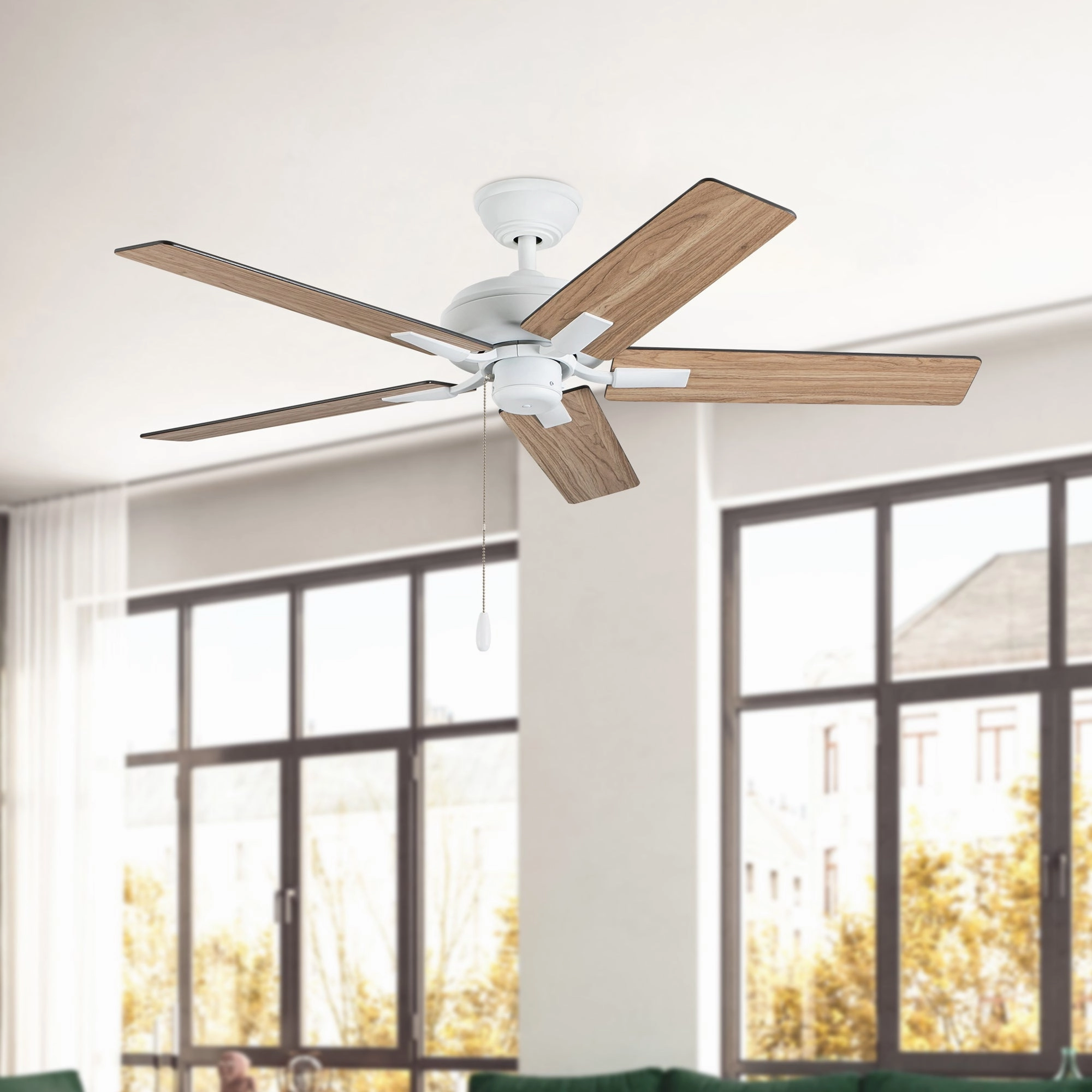 Erikson 52"Ceiling Fan White