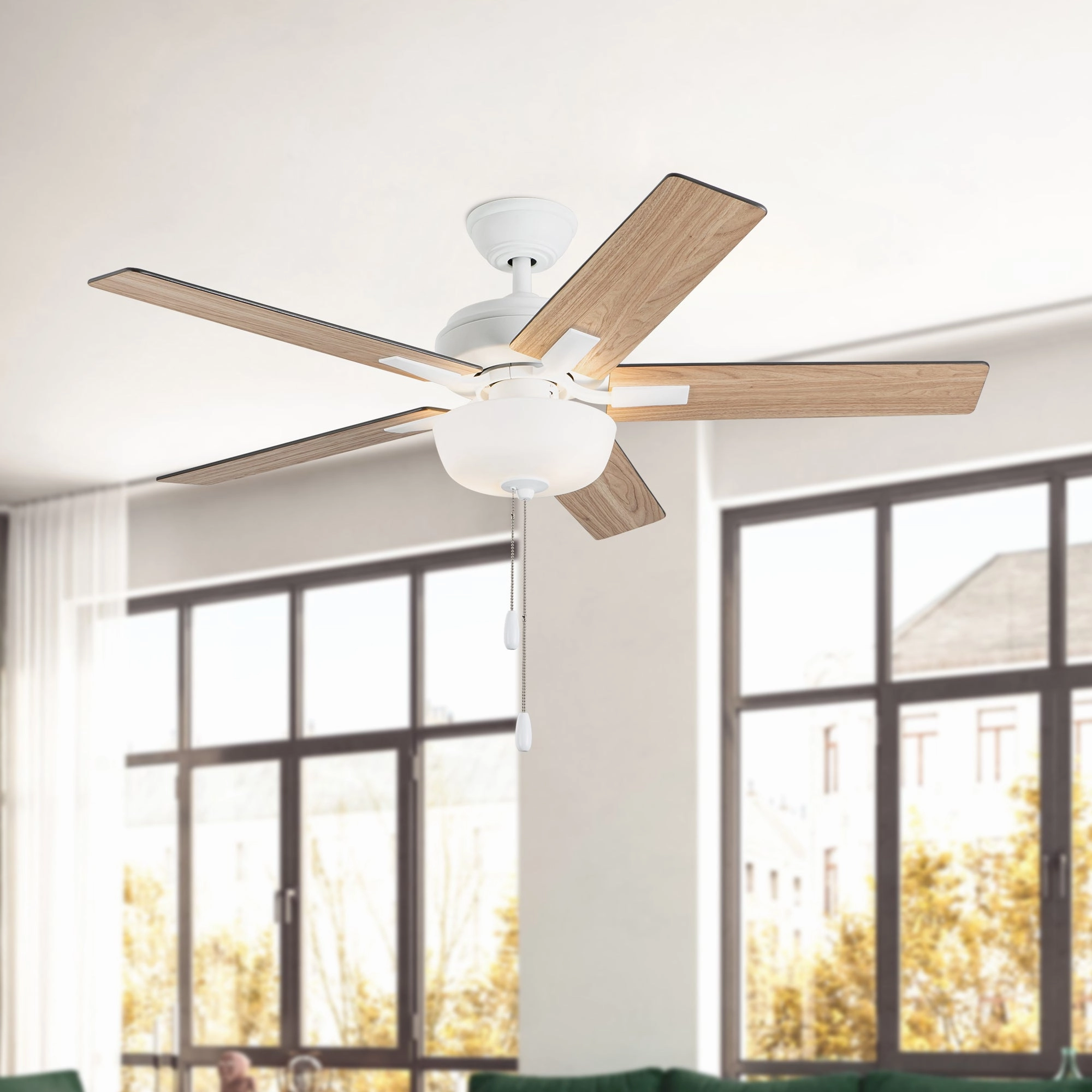 Erikson 52"Ceiling Fan White