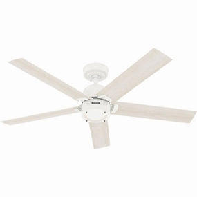 Erling 52"Ceiling Fan Fresh White modern medium fans for everyday cooling