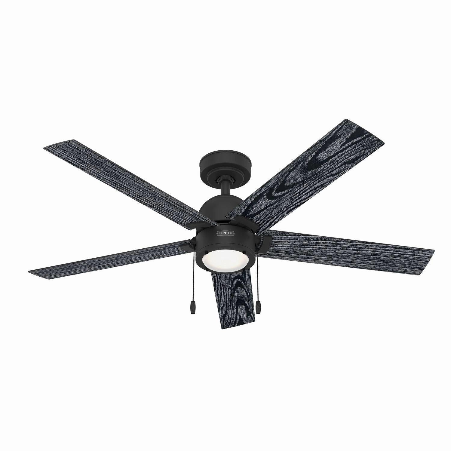 Erling 52"Ceiling Fan Matte Black medium size fans for home ventilation