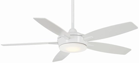 Espace 52"Ceiling Fan White medium size fans for home ventilation