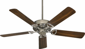 Estate 52"Ceiling Fan Satin Nickel modern medium fans for everyday cooling