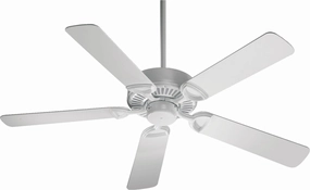 Estate 52"Ceiling Fan White energy-efficient medium fans with remote