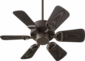 Estate Patio 30"Patio Fan Oiled Bronze small electric fans for personal cooling