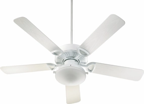 Estate Patio 52"Patio Fan White stylish medium fans for contemporary homes