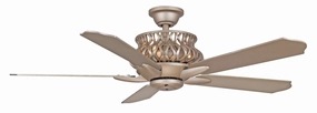 Estela 52"Ceiling Fan Iced Gold home cooling fans in medium size