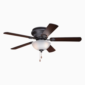 Expo 42"Ceiling Fan Noble Bronze space-saving huggers with modern style