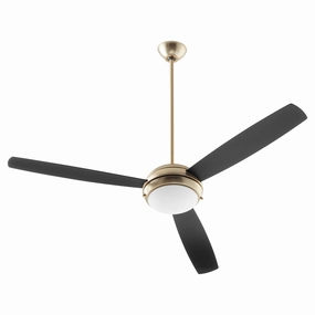 Expo 60" Ceiling Fan Aged Brass versatile medium fans for any space