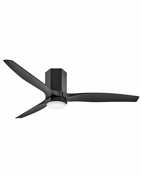 Facet 52" Ceiling Fan Matte Black oscillating medium fans with strong airflow
