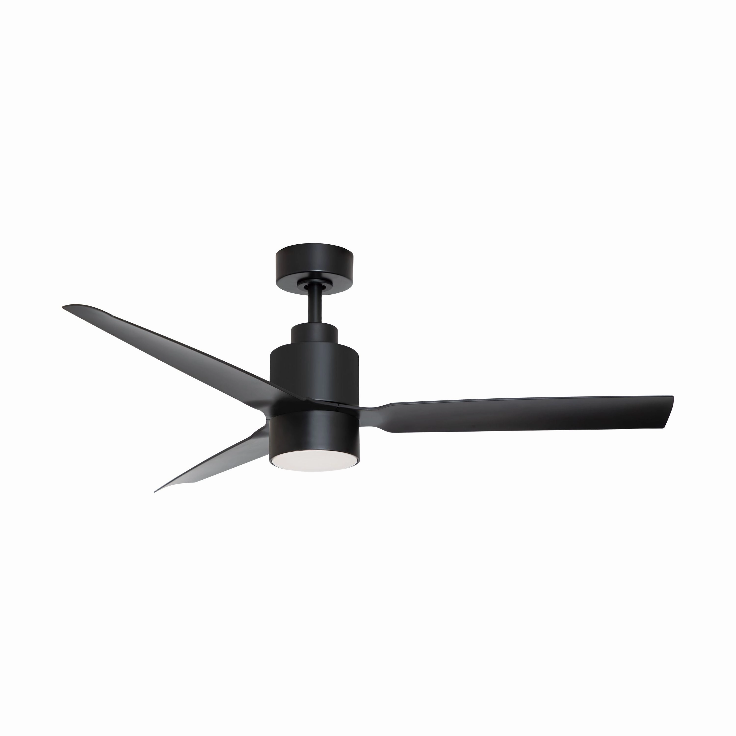 Falcon AC Damp 52" Indoor/Outdoor Fan with LED Light Kit quiet ceiling fans with remote control