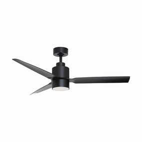 Falcon AC Damp 52" Indoor/Outdoor Fan with LED Light Kit quiet ceiling fans with remote control