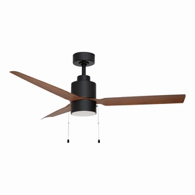 Falcon Pull Chain 52" Indoor/Outdoor Fan with LED Light efficient ceiling fans for home cooling