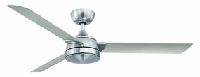 Fanimation 56" Xeno Ceiling Fan with 18W LED Light and Remote Control low-noise indoor fans for peaceful settings