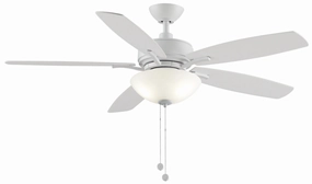 Fanimation Aire Deluxe 52" Pull Chain Ceiling Fan with Light Ceiling fan with adjustable speed settings