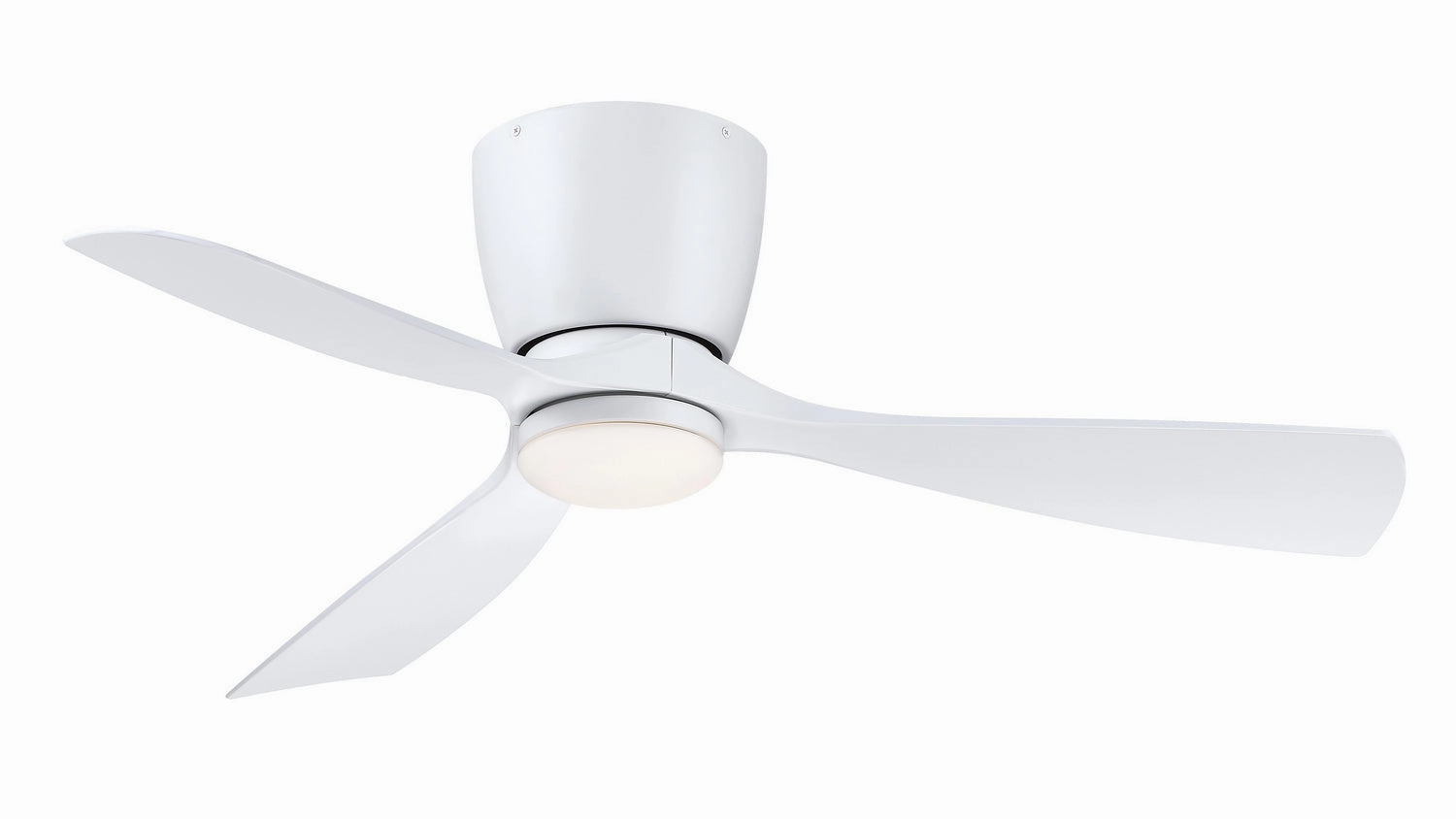 Fanimation Klinch 44" Flushmount Indoor/Outdoor Ceiling Fan with 18W LED Light and Remote Control Ceiling fan with adjustable speed settings