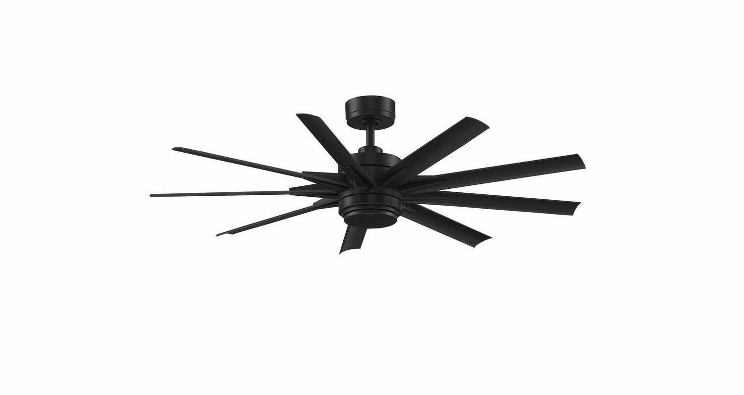 Fanimation Odyn 56" DC Indoor/Outdoor Mix & Match Ceiling Fan with 18W LED Light and Remote Control energy-saving indoor fans for bedrooms