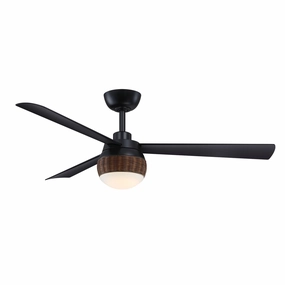 Fanimation Paget | Outdoor Ceiling Fan with 18W LED & Handheld Remote Energy-efficient ceiling fan with remote