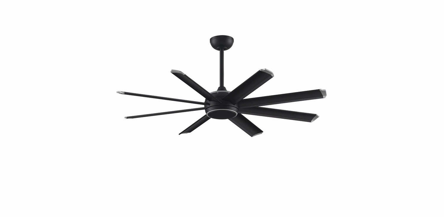 Fanimation Stellar 56" Indoor/Outdoor DC Mix & Match Ceiling Fan with 18W LED Light and Remote Control energy-saving indoor fans for bedrooms