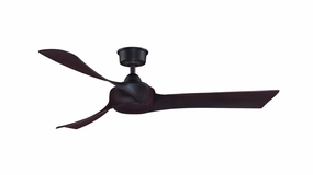 Fanimation Wrap 56" DC Indoor/Outdoor Mix & Match Ceiling Fan with Remote Control compact indoor fans for apartment use