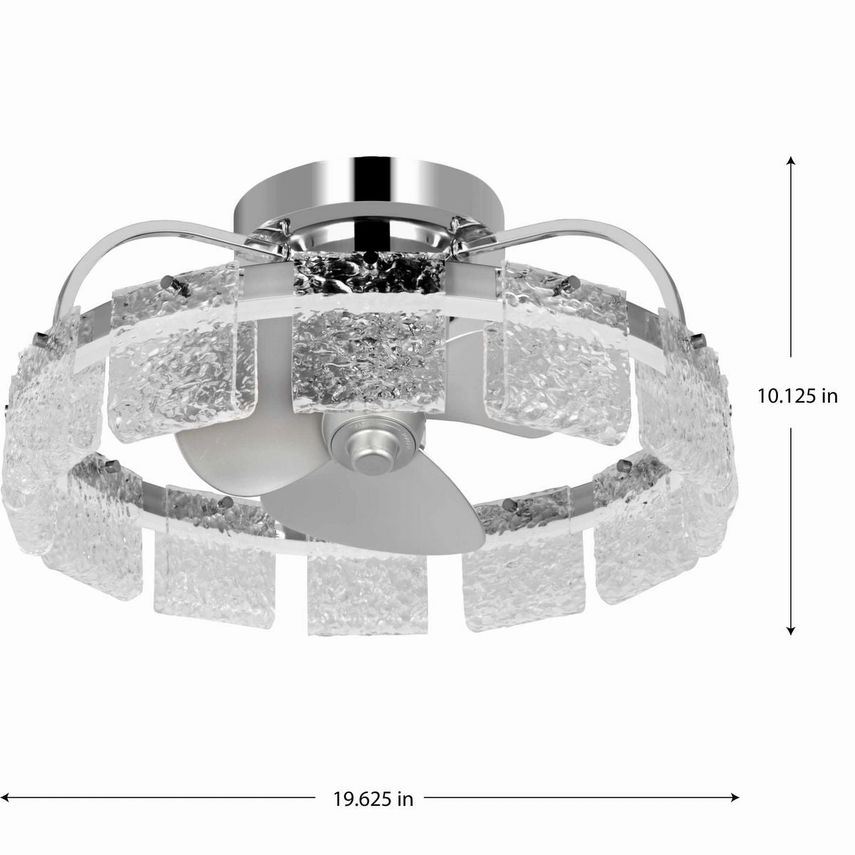 Fanin Ceiling Fan Polished Chrome