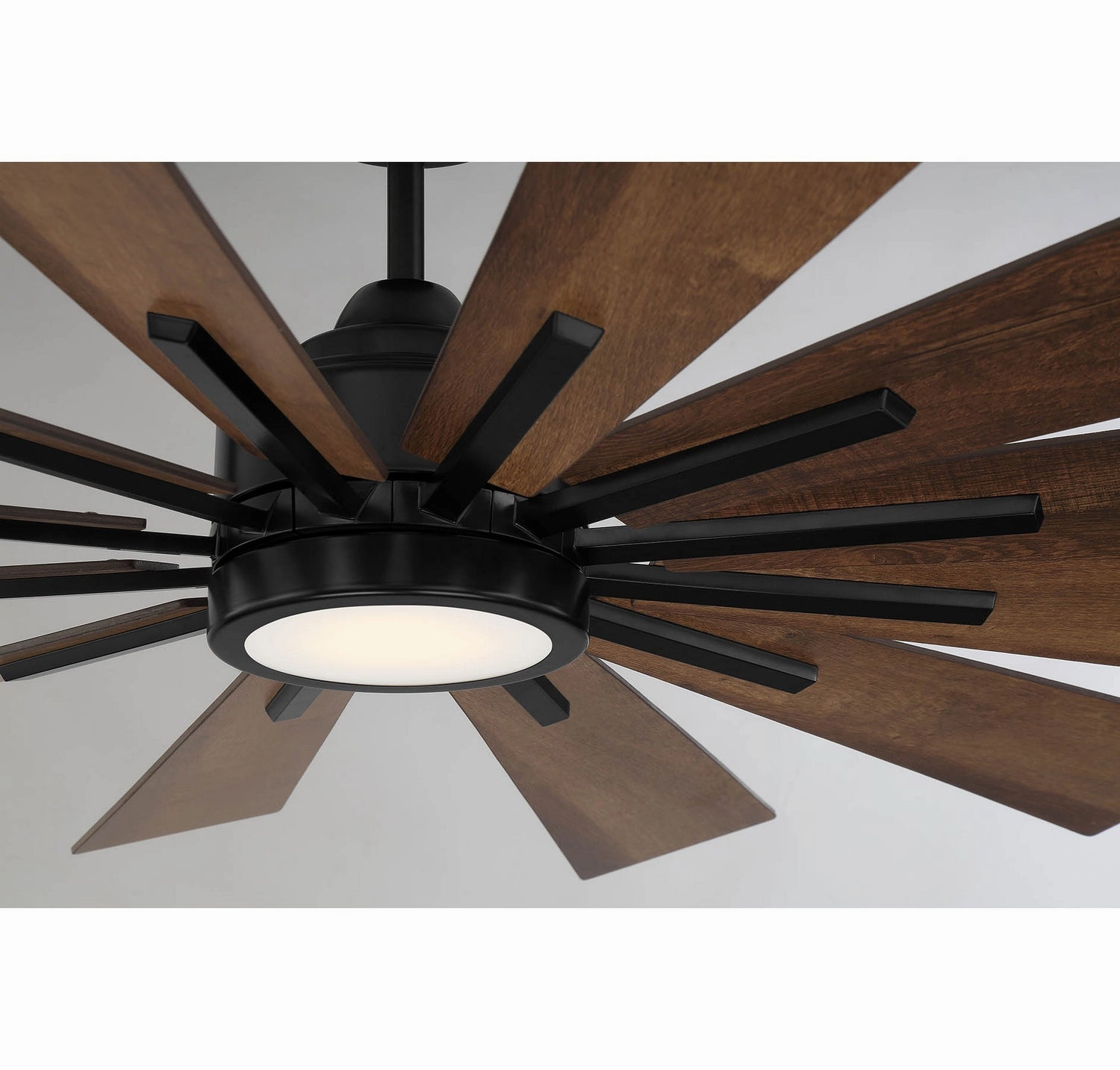Farmhouse 60" Ceiling Fan Matte Black