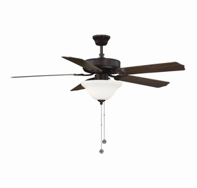 First Value 52" Ceiling Fan Oil Rubbed Bronze stylish medium fans for contemporary homes