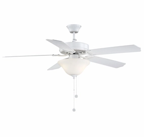 First Value 52" Ceiling Fan White versatile medium fans for any space