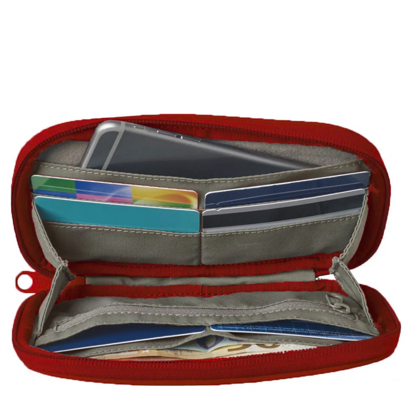 Fjallraven Kanken Travel Wallet Ox Red Bags Fjallraven Kanken Bags