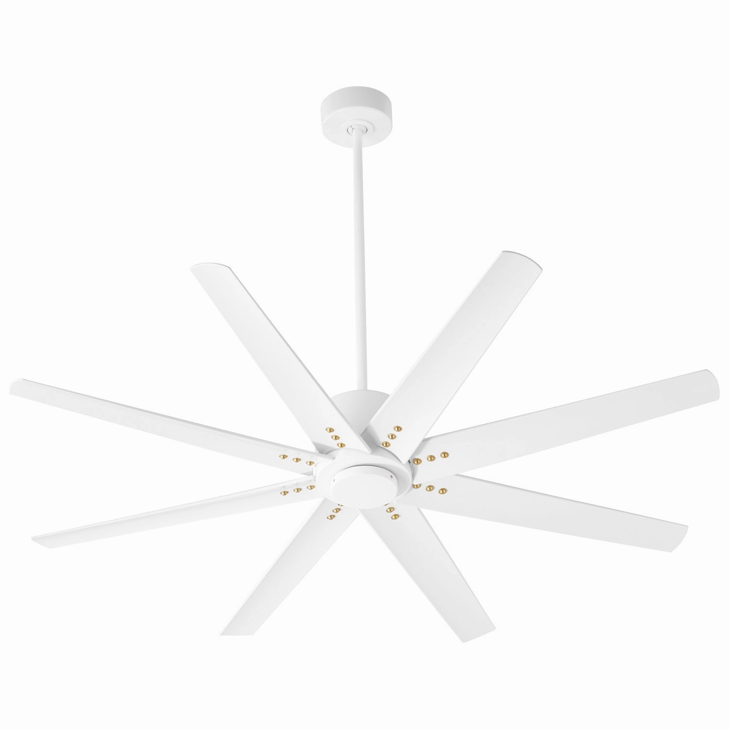 Fleet 56"Ceiling Fan White medium electric fans for multi-room use